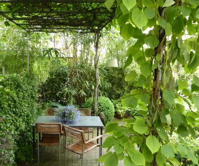 tuin eten in de tuin Land-made